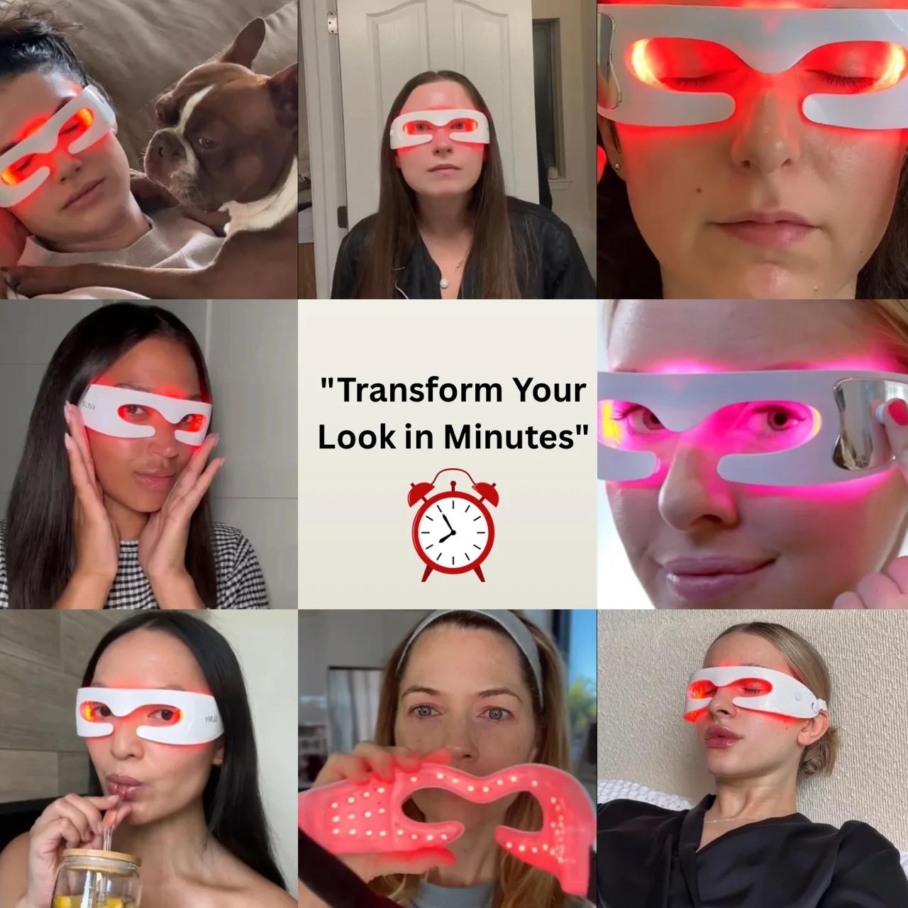Red light Eye Massager