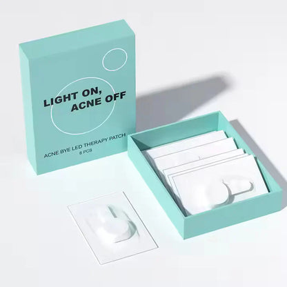 Red Light Therapy Electronic Acne Patches – 6 Pcs